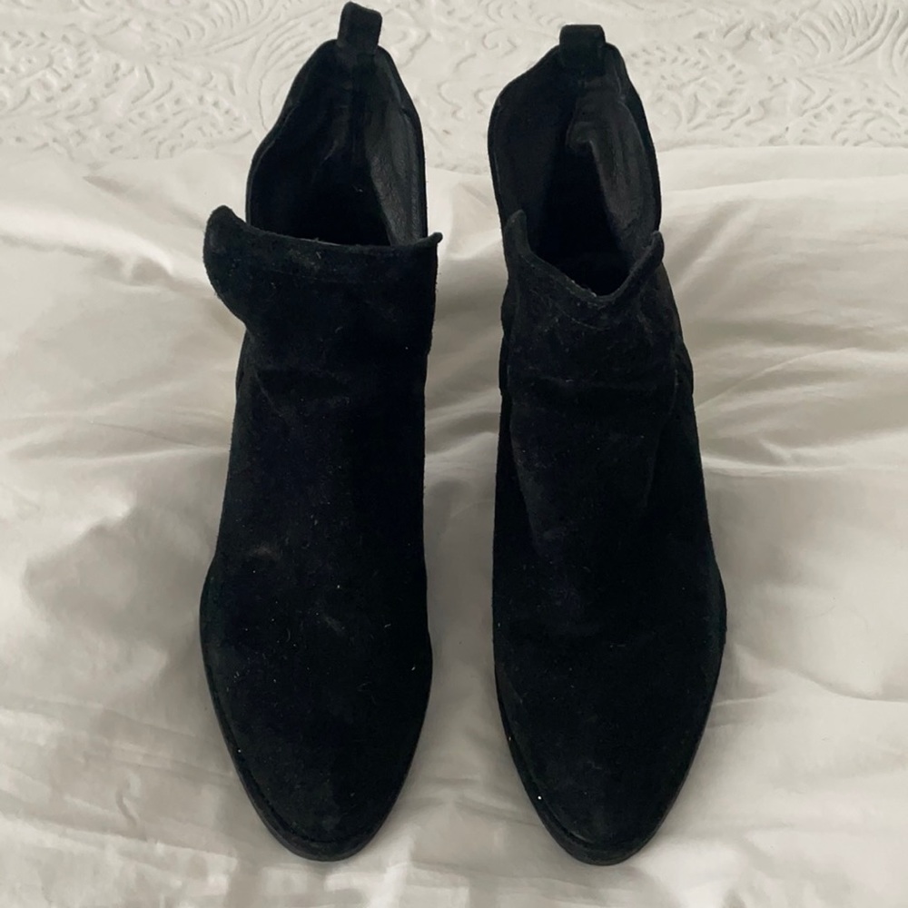 Jeffrey Campbell jeweled suede black bootie